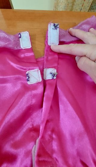 Abito carnevale principessa rosa