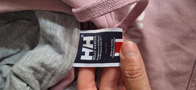 Sudadera Helly Hansen rosa talla S