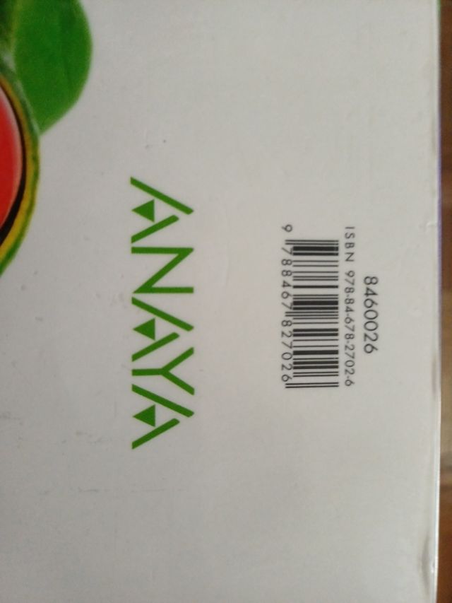 Libro Biología y Geología 1 bachillerato.