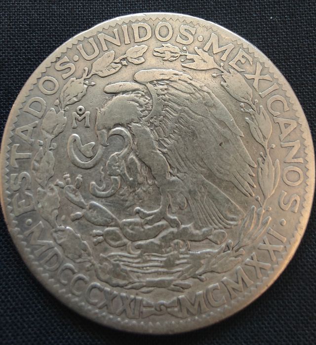 2 Pesos Plata México Centenario