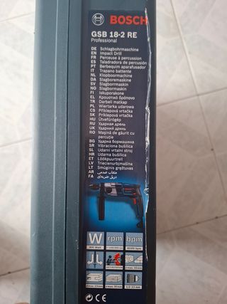 Taladro Bosch GSB 18-2 RE