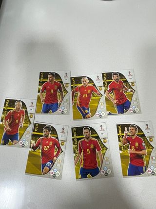 44 cartas de fútbol del Mundial 2018
