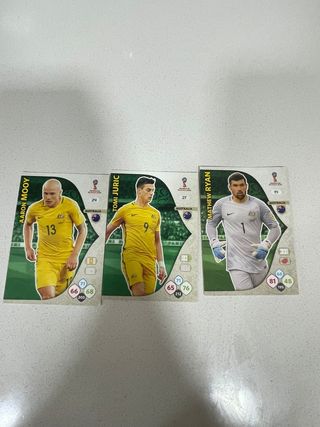 44 cartas de fútbol del Mundial 2018