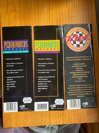 Libros Guitarra: Pentatonic & Ritmica