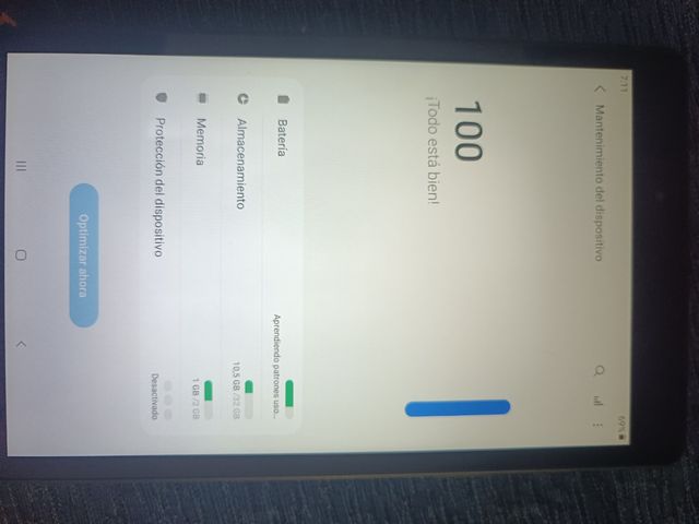 Samsung Galaxy Tab A - Tablet negra t290