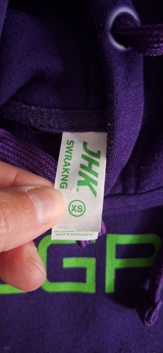 Sudadera Montnegre morada talla S