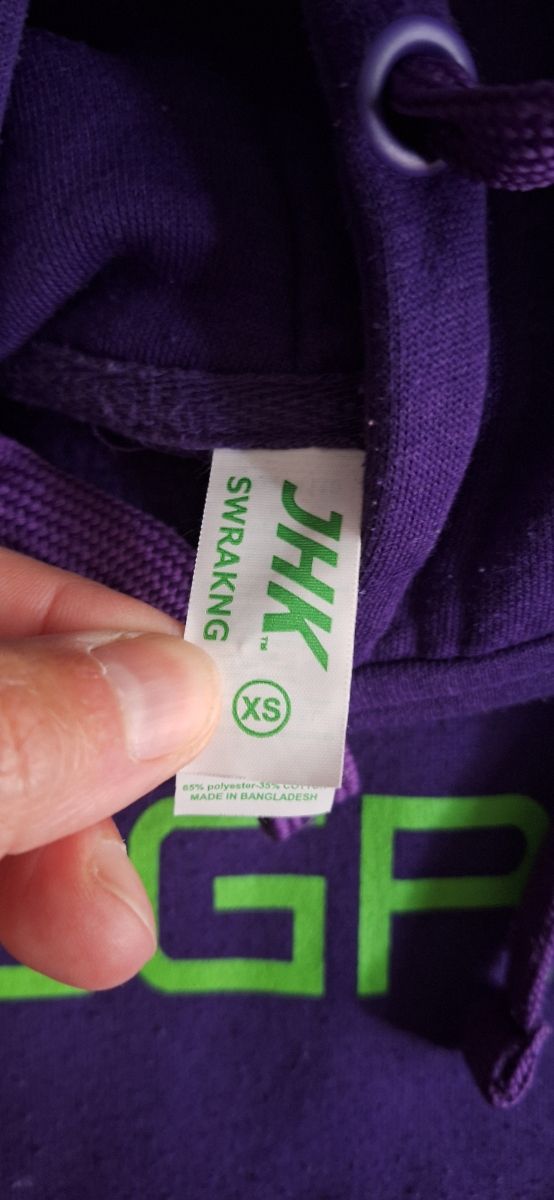 Sudadera Montnegre morada talla S