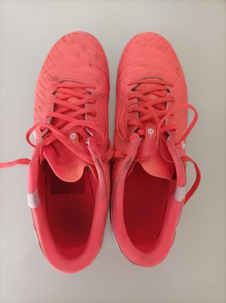 Botas Nike Tiempo Legend rojas