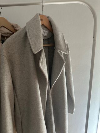 Abrigo Zara Gris