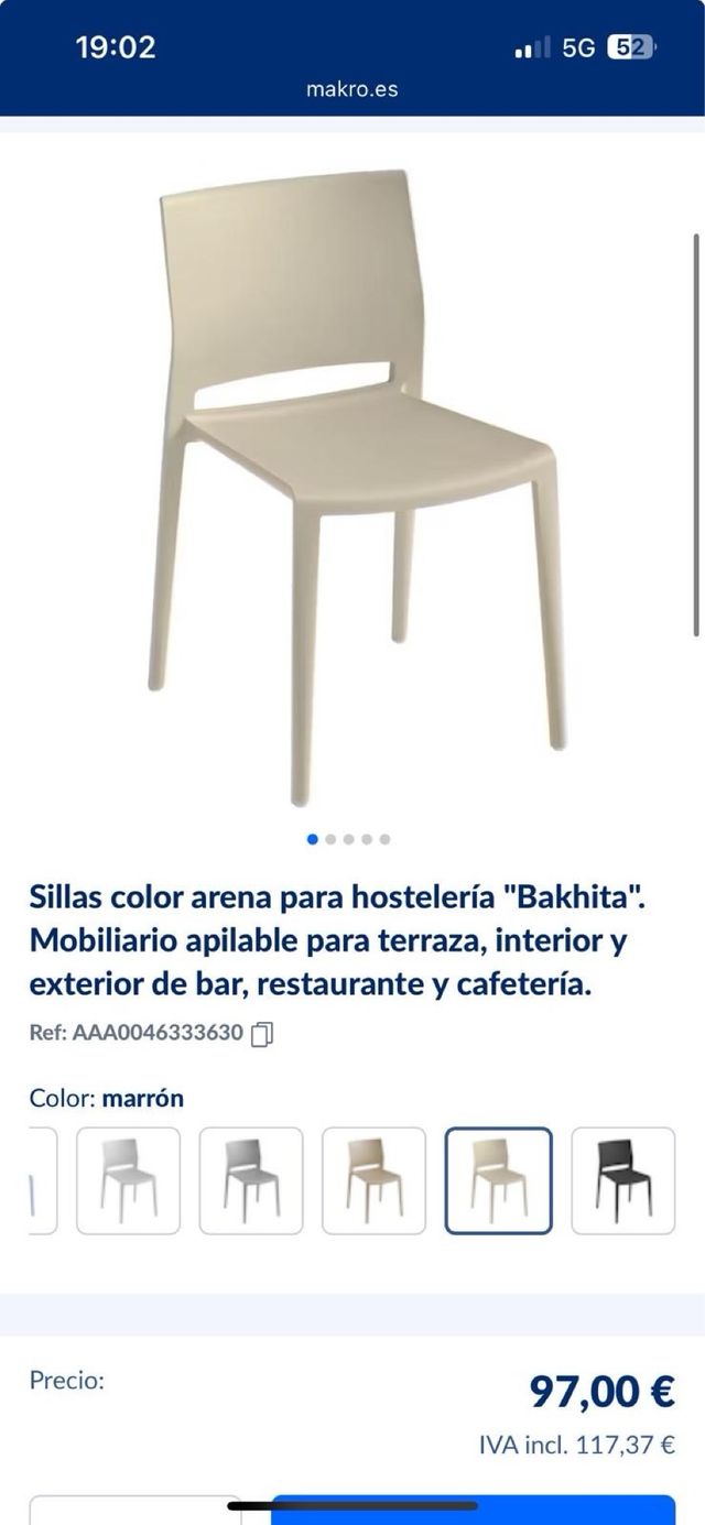 SET 10 MESAS con sus Sillas para HOSTELERIA