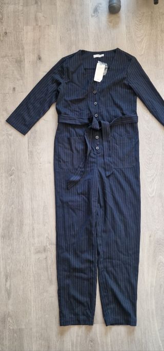 Mono rayas Mango - Negro