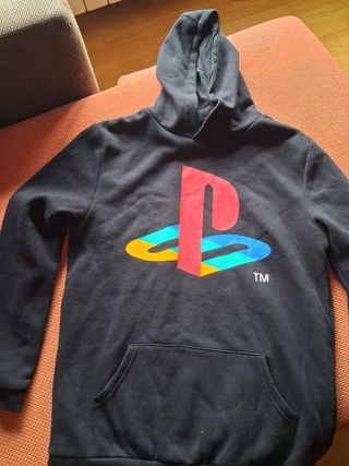 Sudadera PS4 (PlayStation 4) color nego