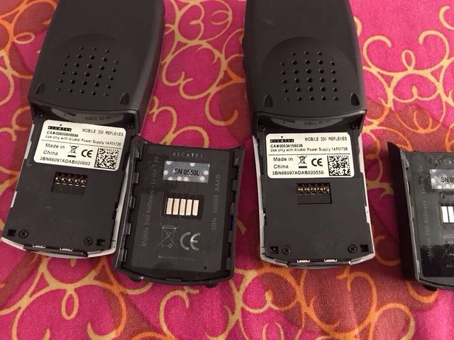 2 Tel. Alcatel Mobile Reflexes 200
