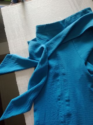 Pcu Sac conjunto pantalón y blusa niña XS Azul