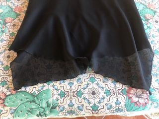 Gonna lunga nera elegante
