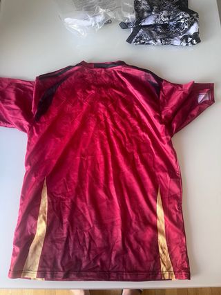 Camiseta Bélgica - Roja y Dorada