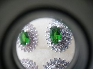 Pendientes plata 925 circonitas -