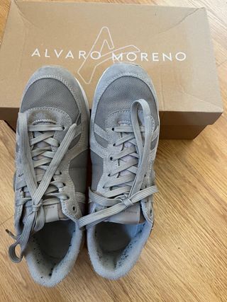 Zapatillas Álvaro Moreno - Gris - 39