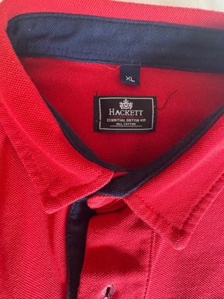 Polo Hackett rojo Aston Martin