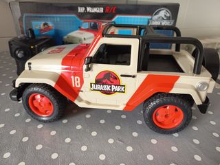 Jeep Wrangler Jurassic Park teledirigido impecable