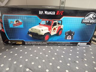 Jeep Wrangler Jurassic Park teledirigido impecable