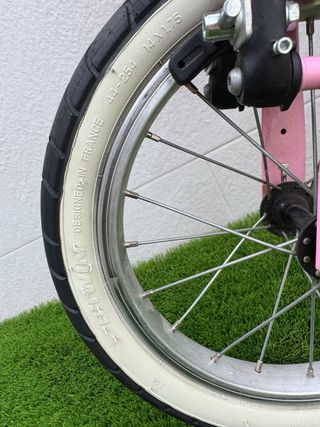 Bicicleta niña BTWIN 14" unicornio