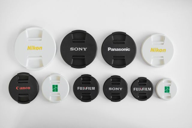 Tapa para objetivos de diferentes tamaños.