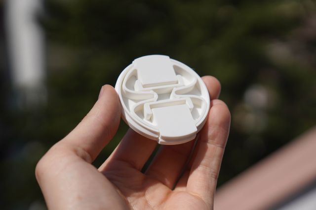 Tapa para objetivos de diferentes tamaños.