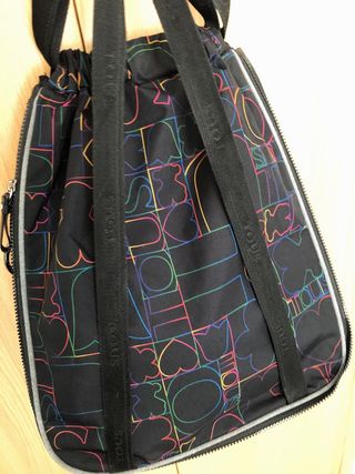 Mochila Tous negra estampada