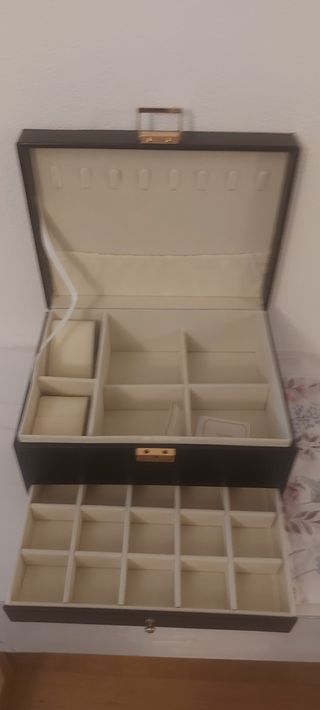 Scatola portagioie nera