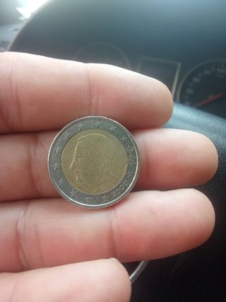 Moneda 2€ Bélgica 2000