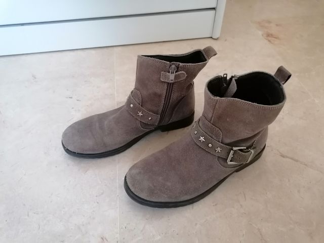 Botas niña ante marrón T-35