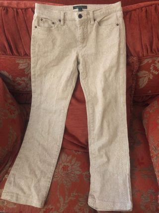 Jeans Ralph Lauren beige donna