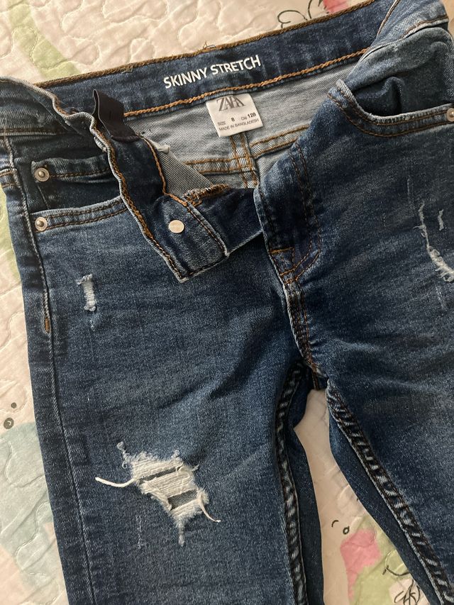 Vaqueros Zara niño 8 años
