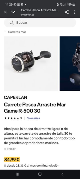 Carrete curricán