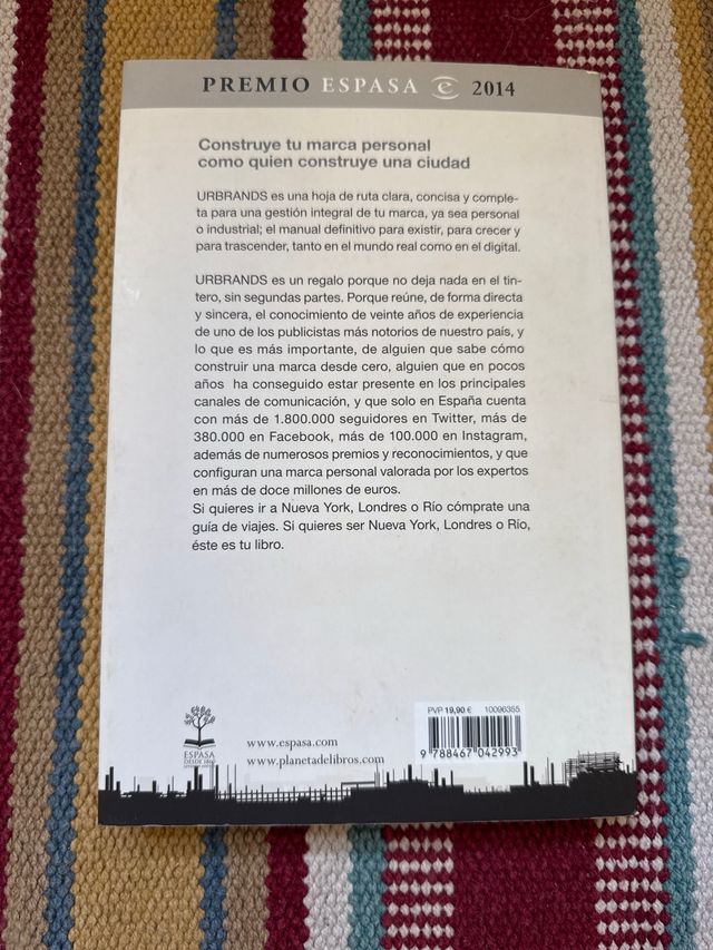 Urbrands: Premio Espasa 2014