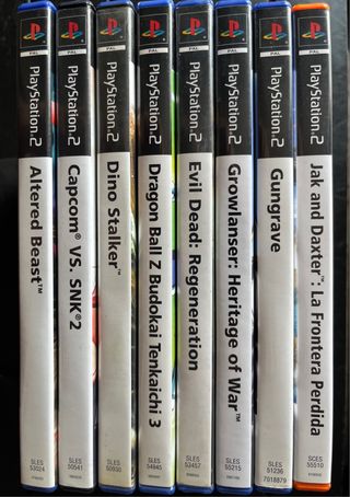 Juegos PS2 a partir de 45€