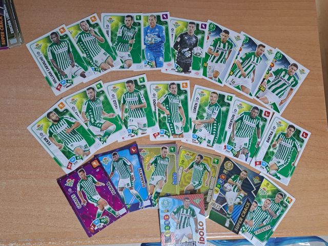 Cartas fútbol Real Betis Balompié