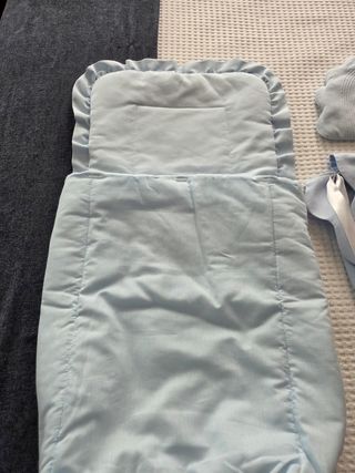 Saco bebé+colcha+almohada
