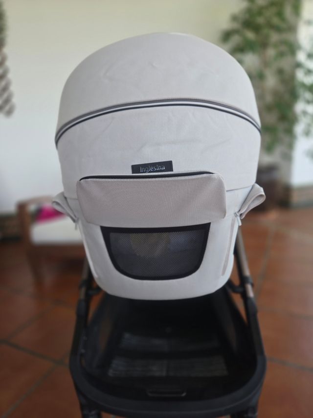 Senza telaio. Culla Inglesina Aptica XT con materasso Welcome pad. Capazo e gambe