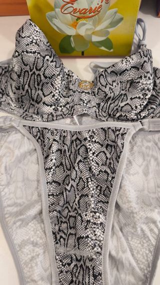 Sujetador y Tanga Animal Print 90-100