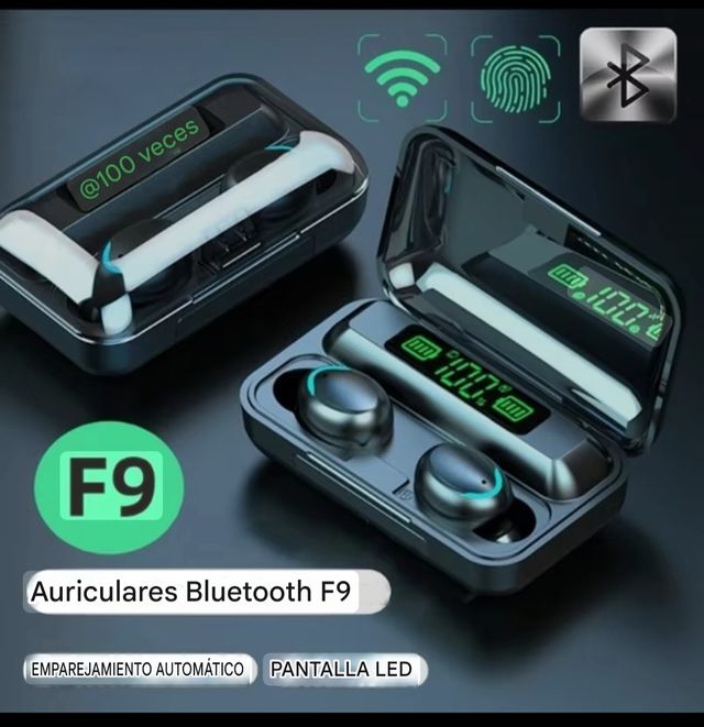 Auriculares Bluetooth F9 SÚPER PRECIO!!!