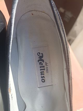 Scarpe Melluso nere vintage.