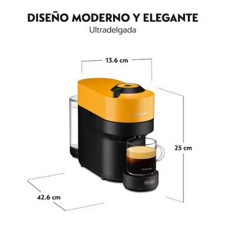 Cafetera Nespresso Vertuo Pop Amarilla
