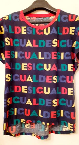 Camiseta Desigual multicolor