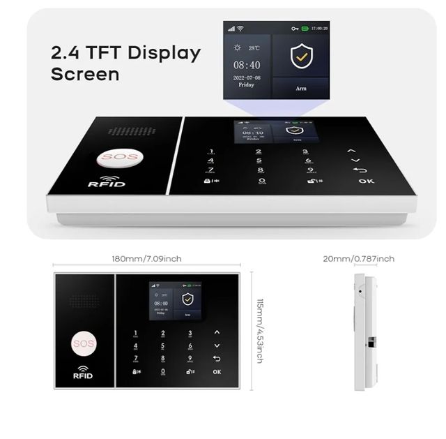 Alarma inalámbrica para el hogar XNY Wifi 4G