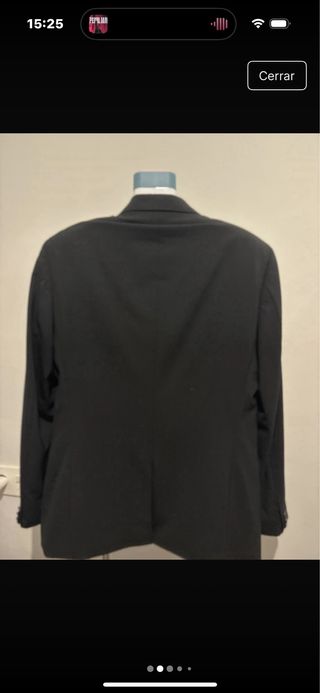 Americana Hugo Boss negra