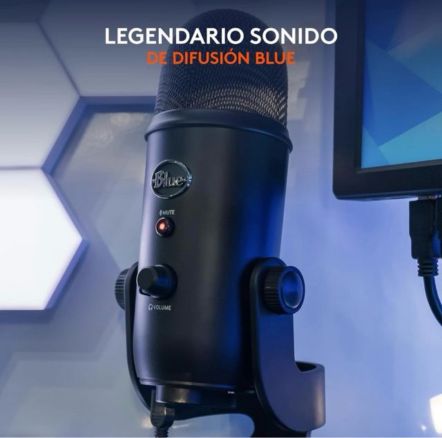 Micrófono Blue Yeti Blackout