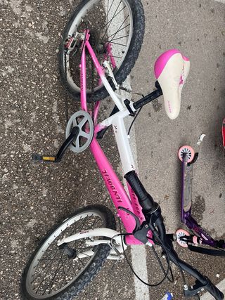 Bicicleta MTB-500 20" niña