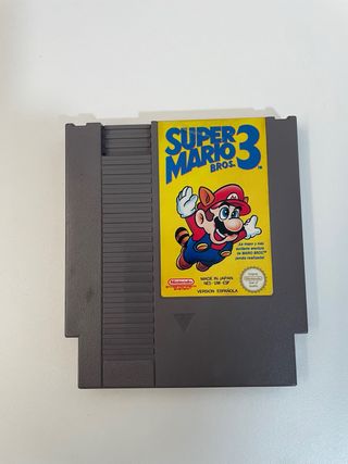 NES Super Mario Bros 3 - Versión Española